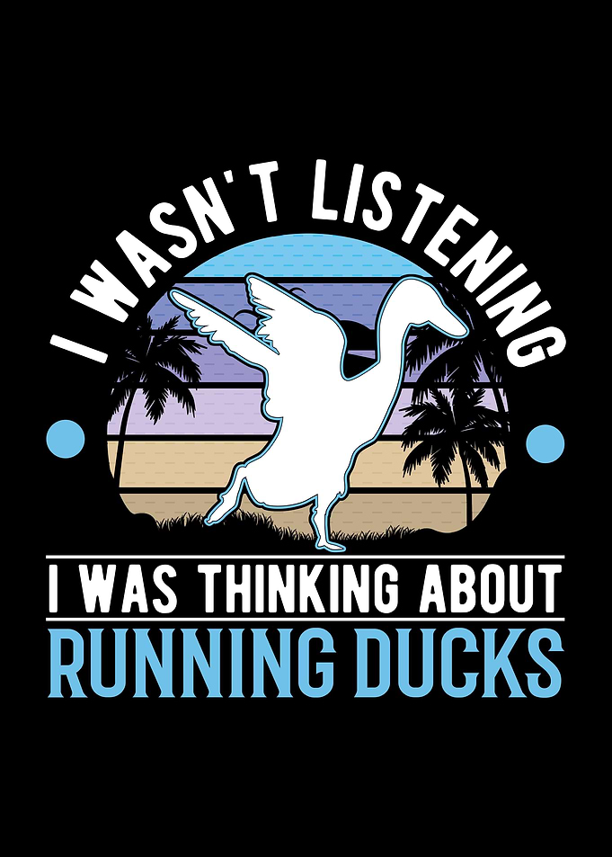 Runner Duck Running Duck