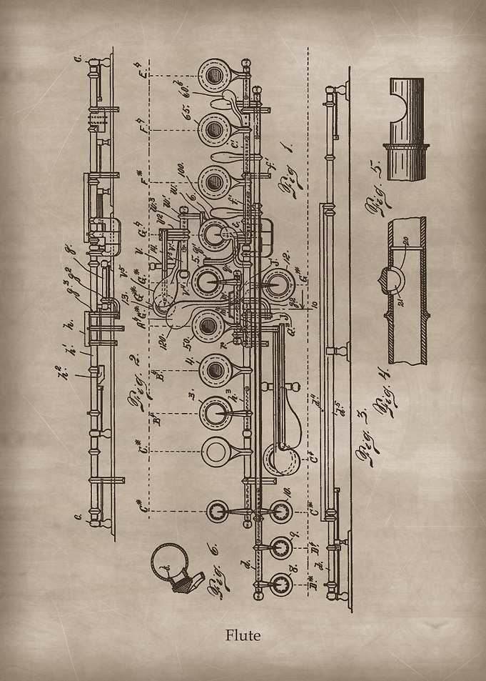 Vintage Flute