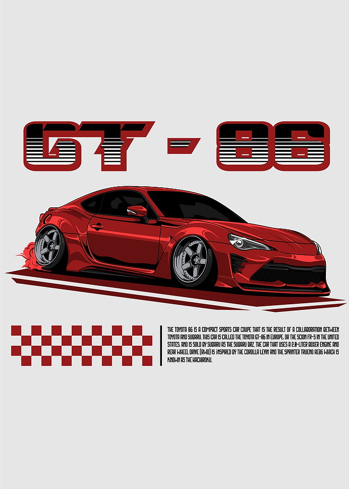 Toyota GT86 Red