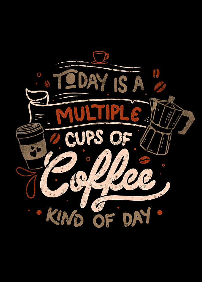Multiple Cups Of Coffee