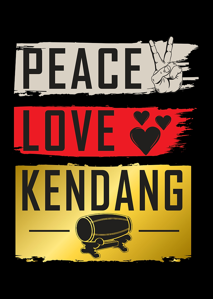 Peace Love Kendang