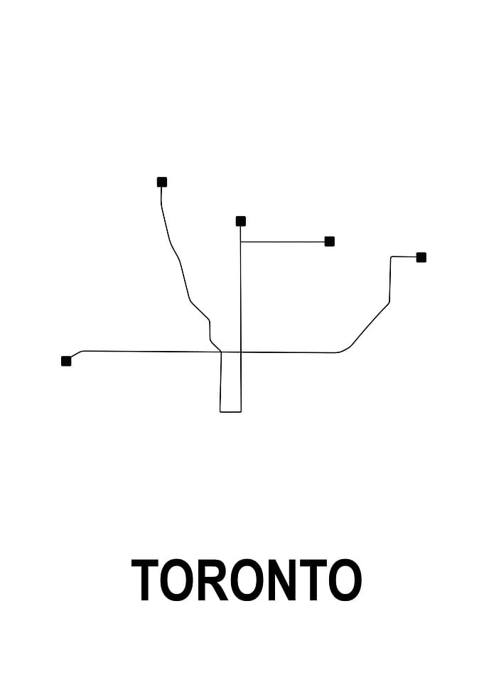 Toronto Subway Map