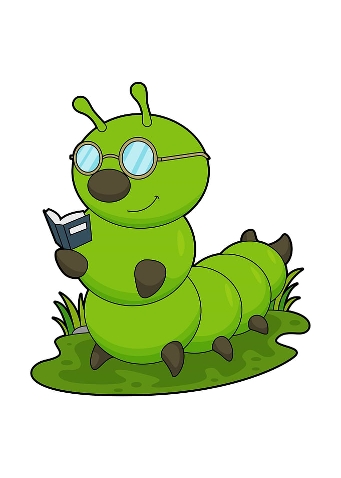 Caterpillar Nerd Book