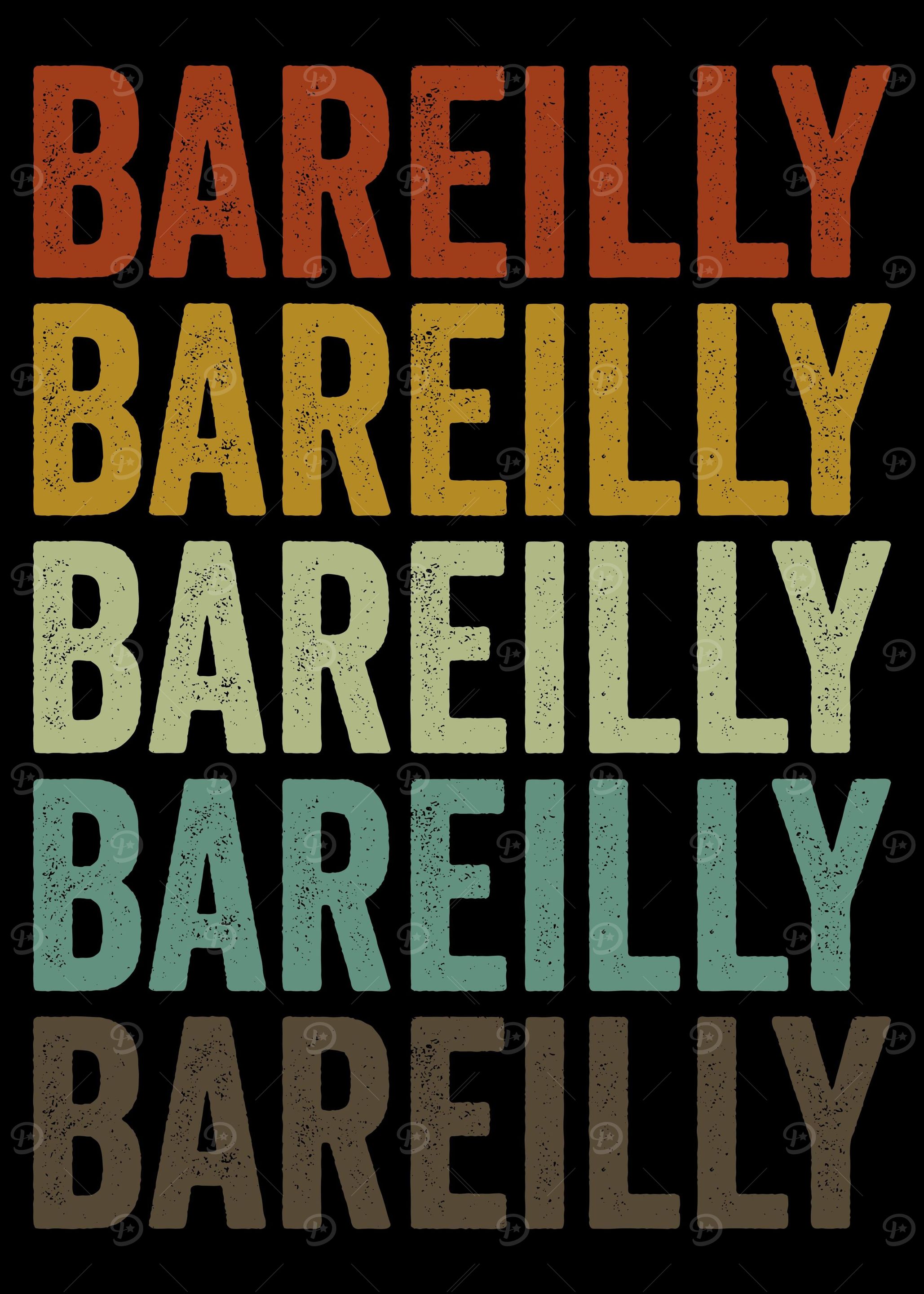 Bareilly India Retro