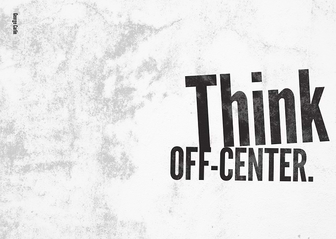 Think OFF CENTER 2