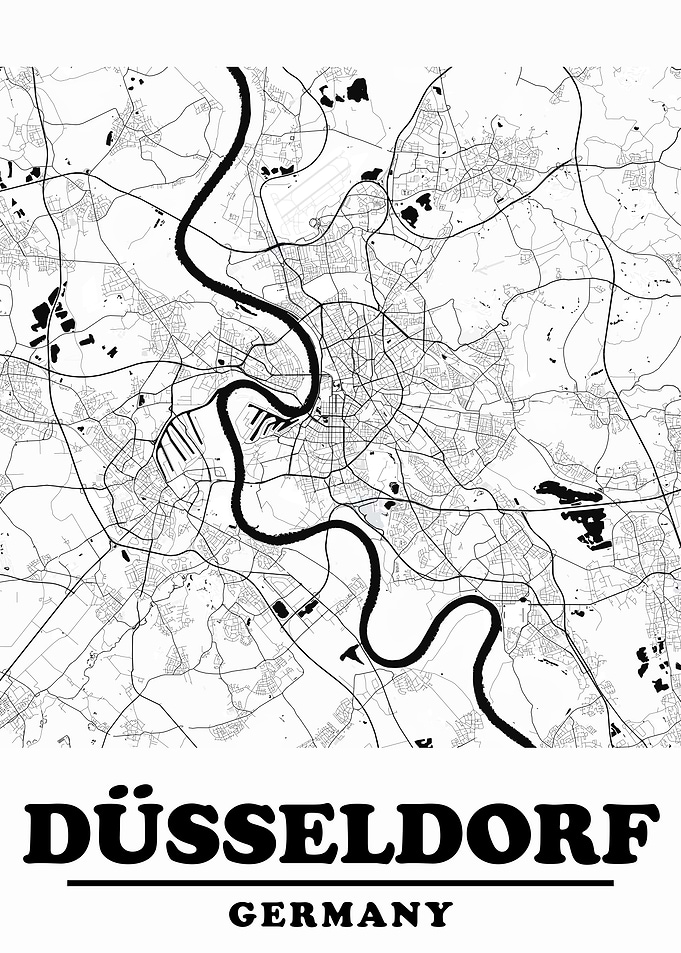 Minimal Dusseldorf Map