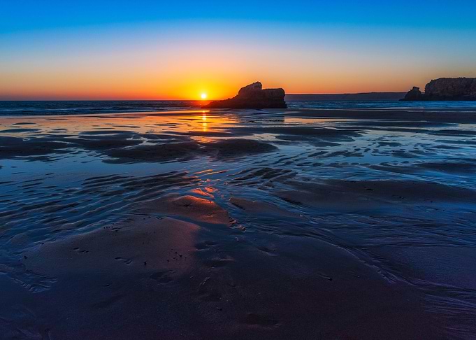Oceanside sunset