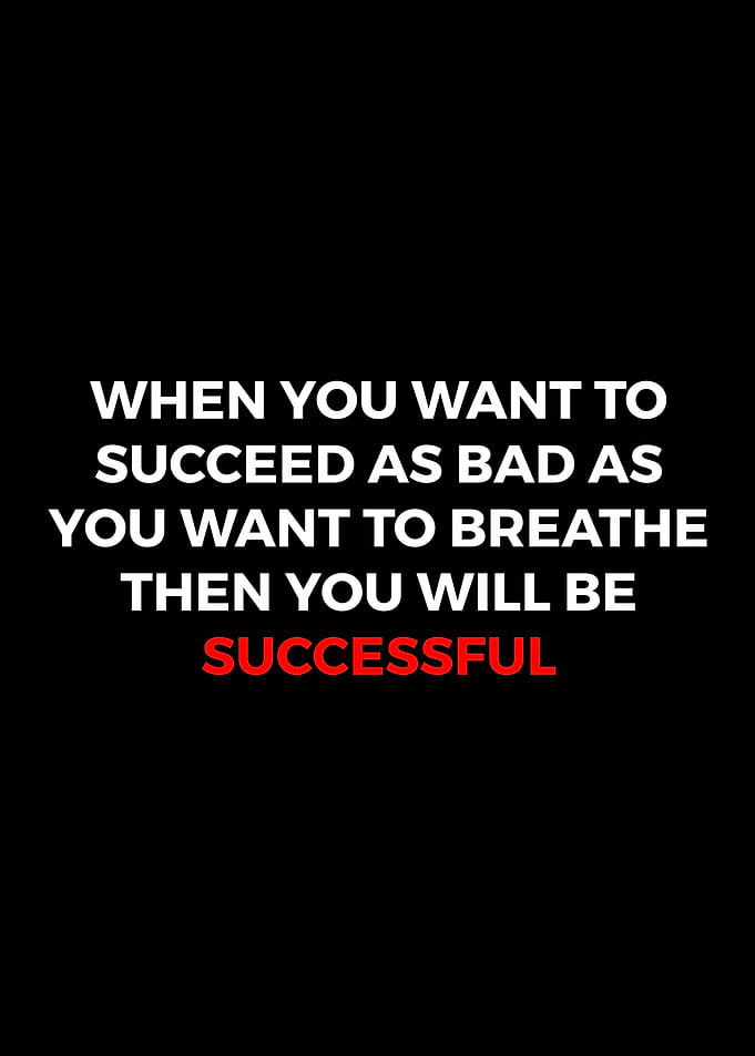 Succeed As Bad As