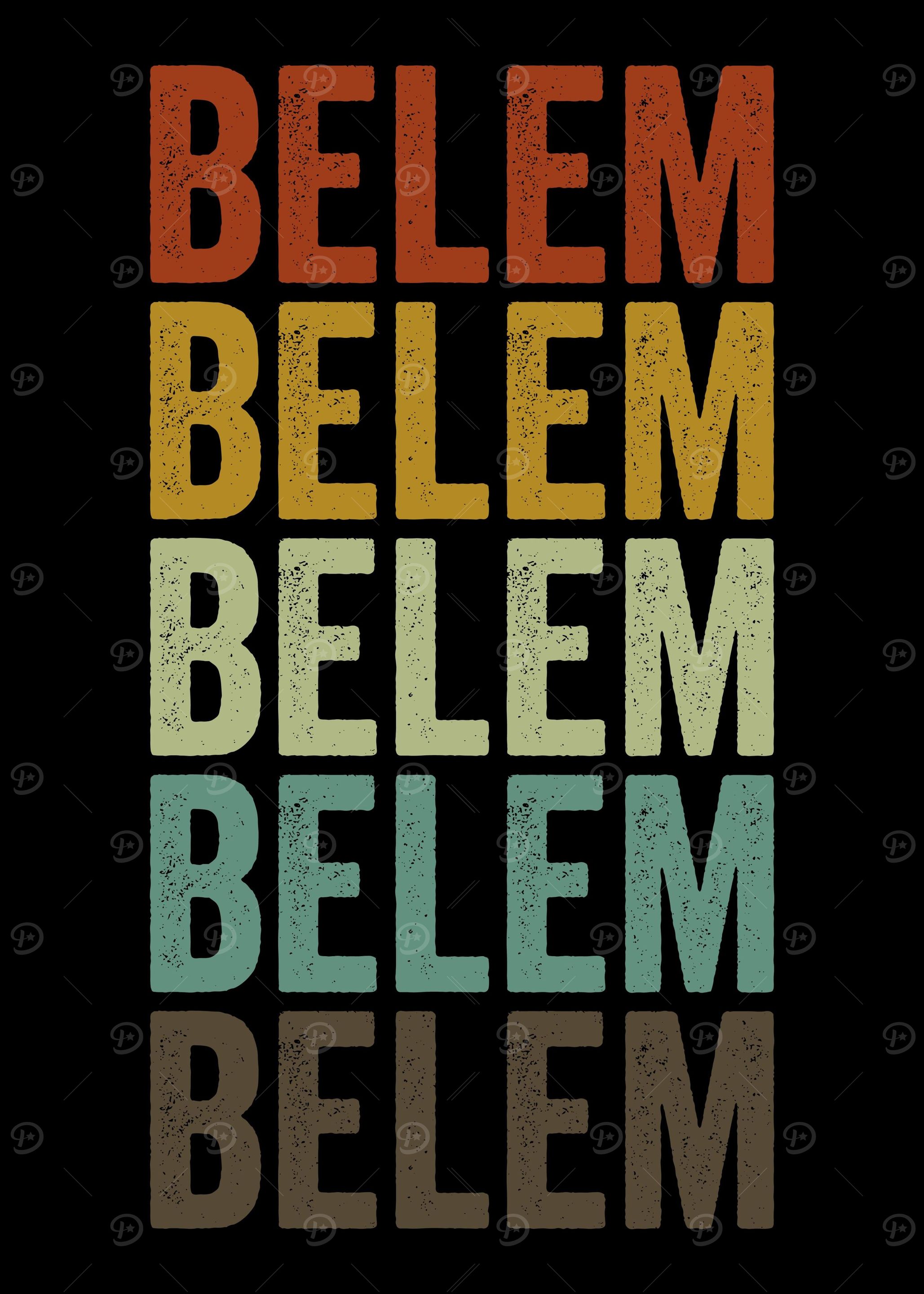 Belem Brazil Retro Vintage