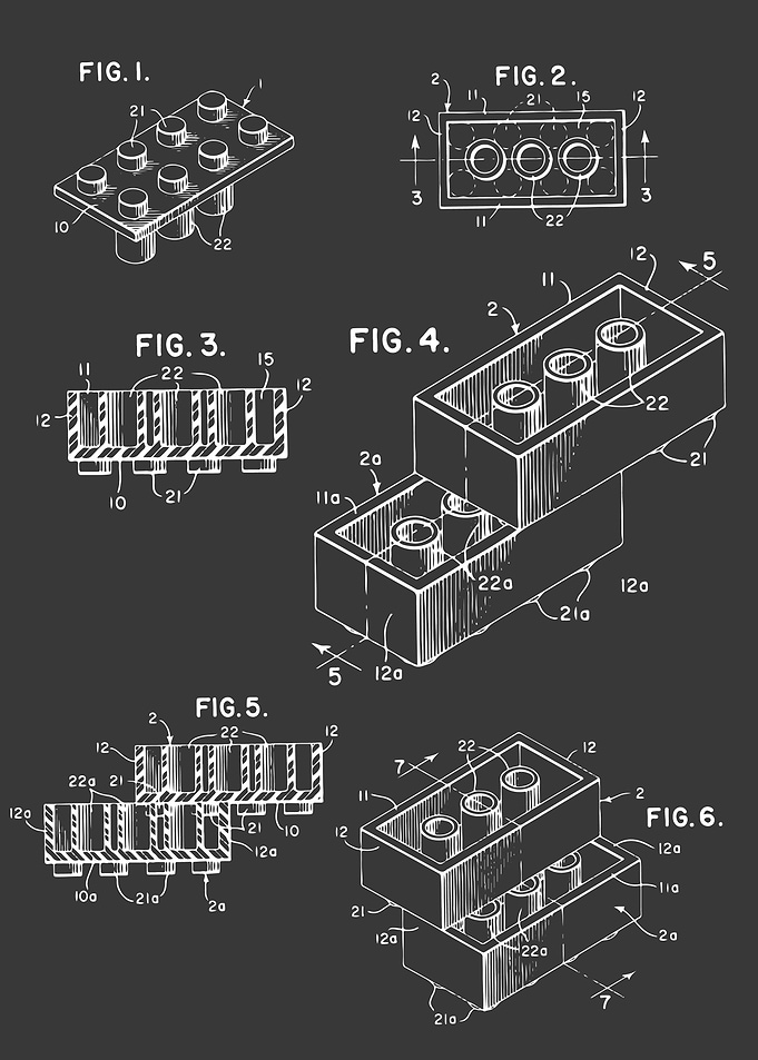 LEGO blueprint