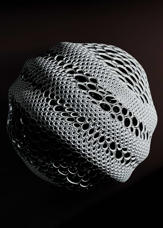 tissue with holes