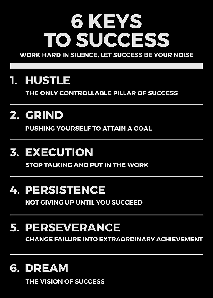 6 Keys To Success