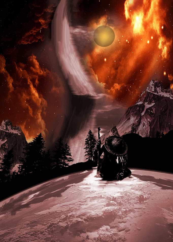 Samurai in the Dark Night