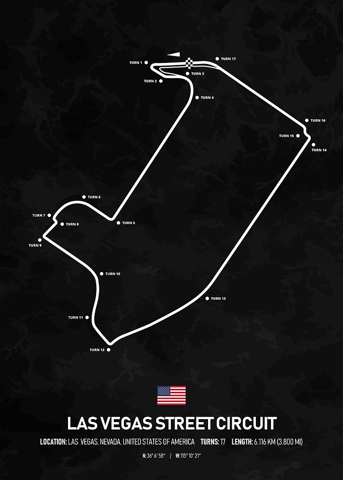 Las Vegas Circuit Texture