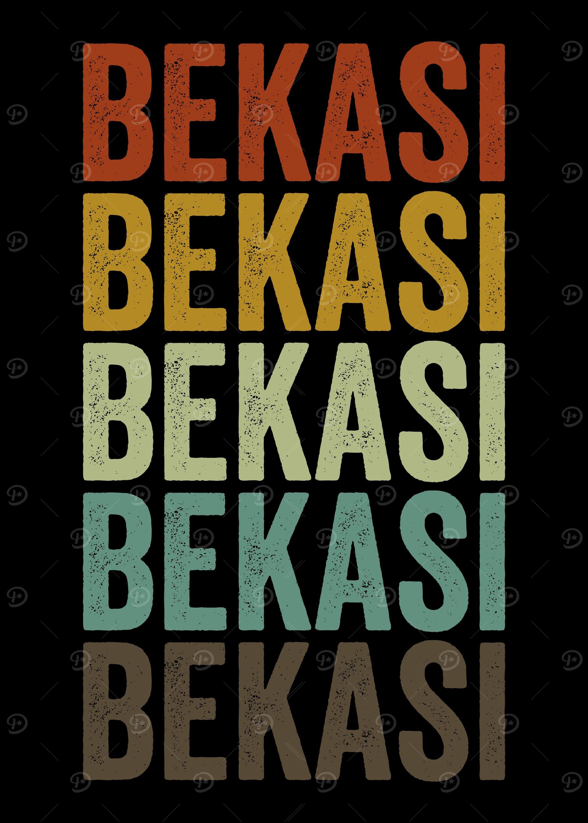 Bekasi Indonesia Retro