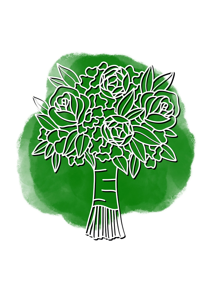 Flowers Line art