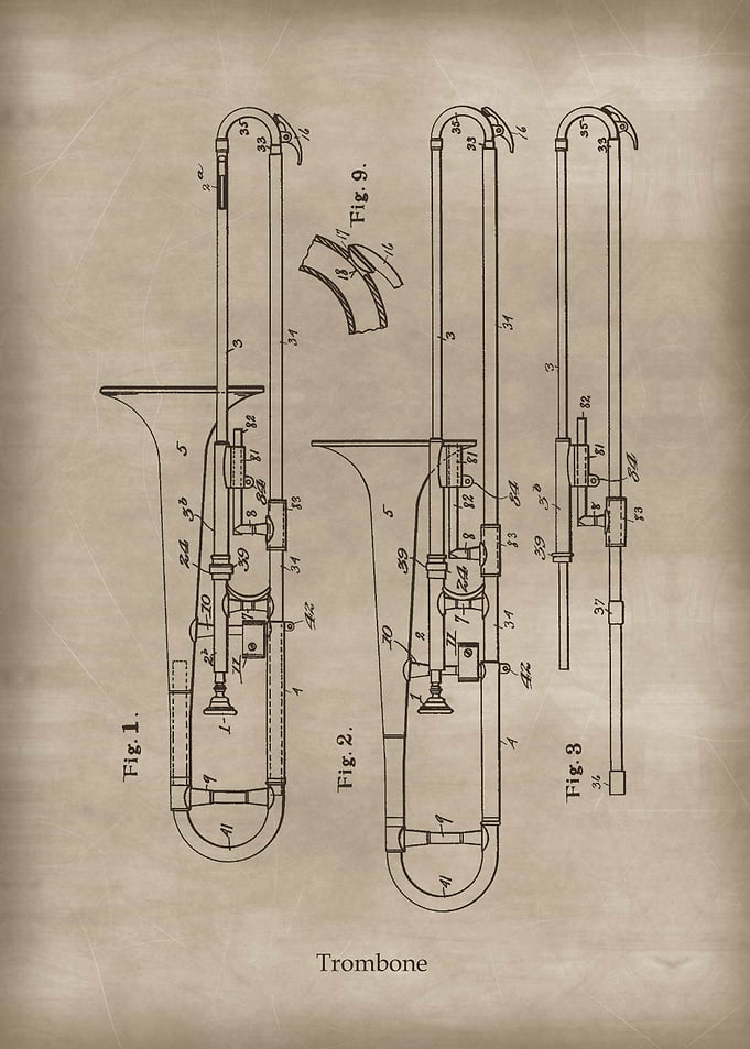 Vintage Trombone