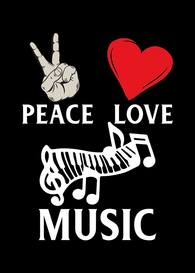 Peace Love Music Musicians