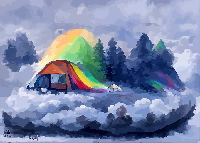 Camping the clouds