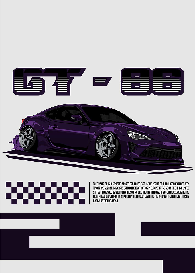 Toyota GT86 Purple 1