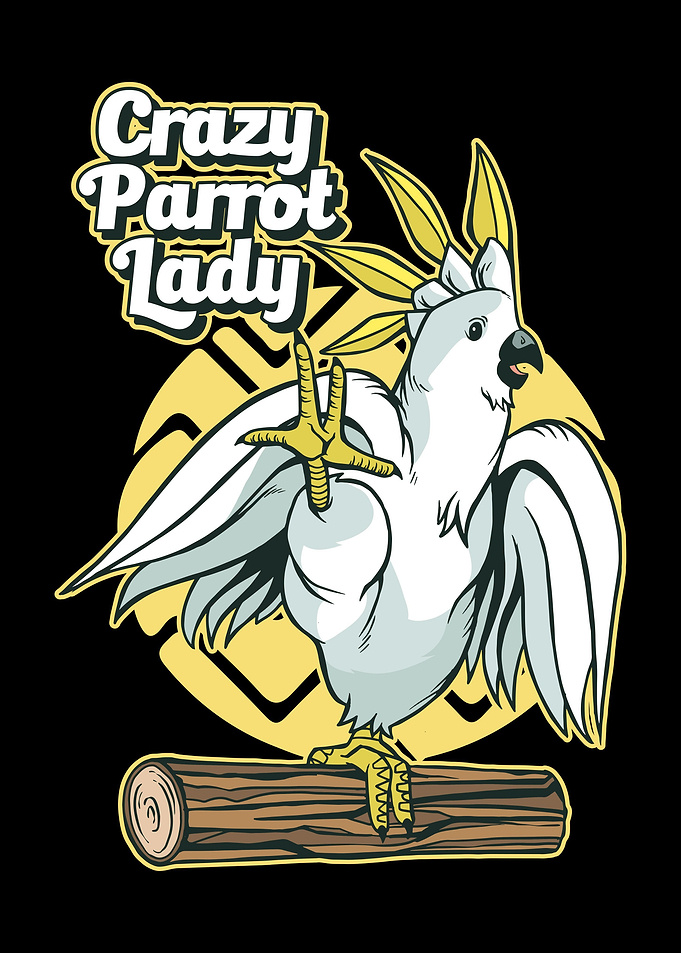 Crazy Parrot Lady