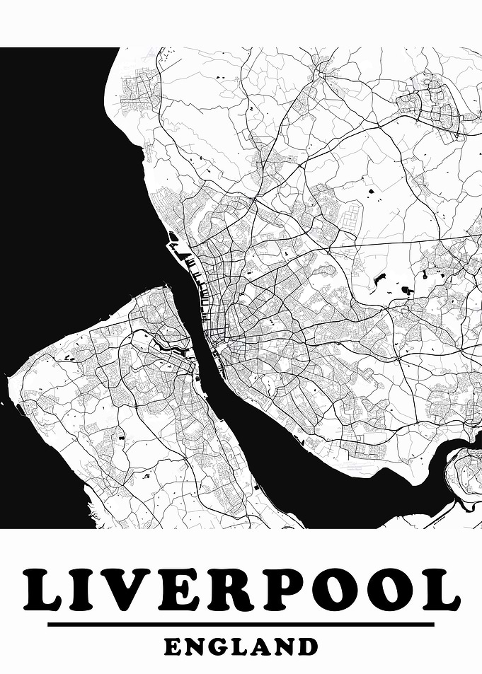 Minimal Liverpool Map