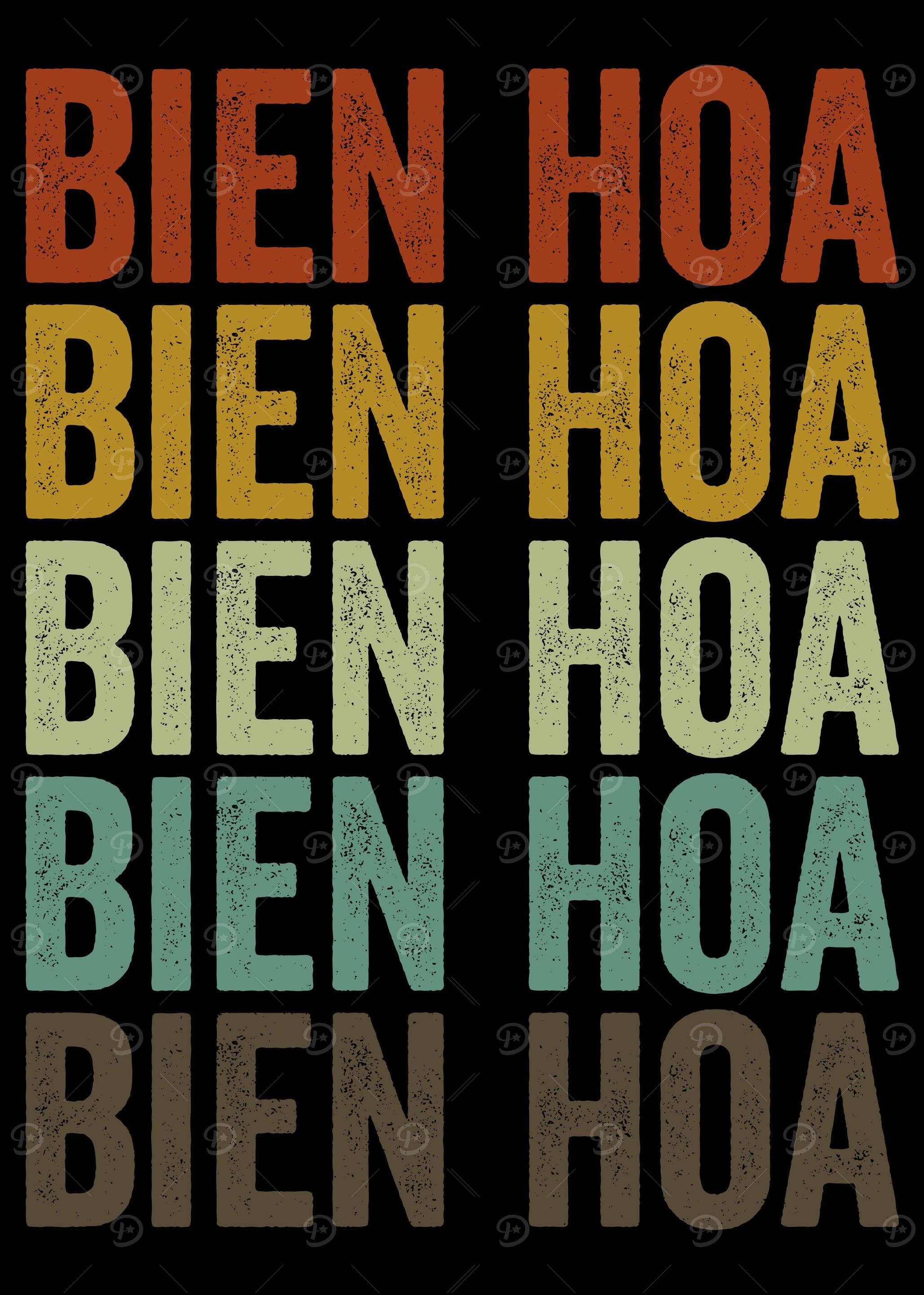 Bien Hoa Vietnam Retro