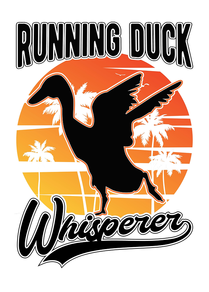 Runner Duck Running Duck