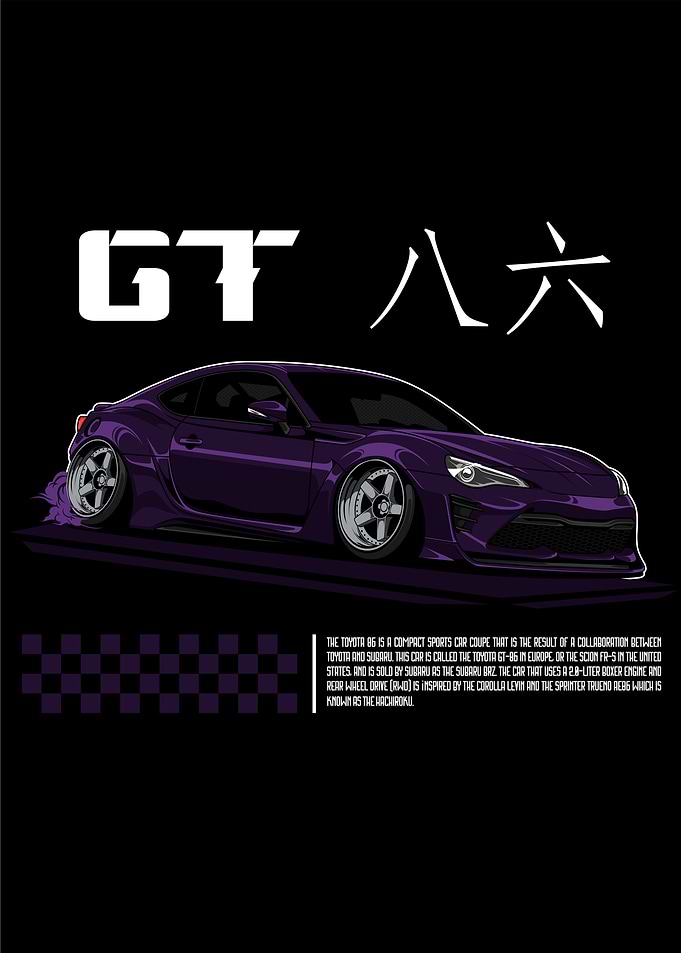 Toyota GT86 Purple 4