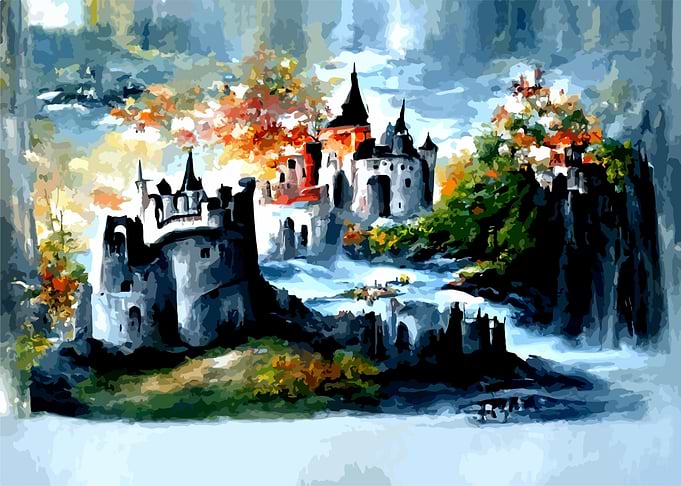 Castle In clouds