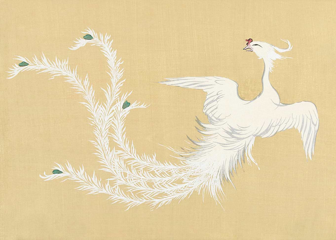Bird from Momoyogusa 1909