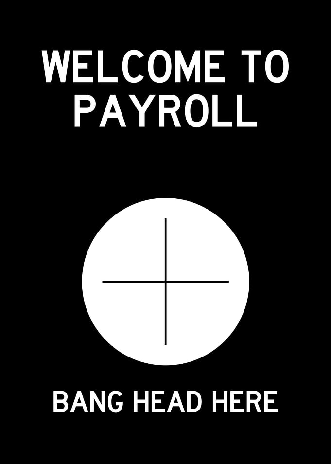 PAYROLL BANG HEAD BLACK