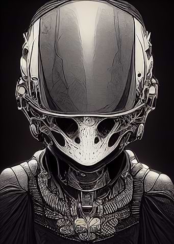 Cyberpunk alien