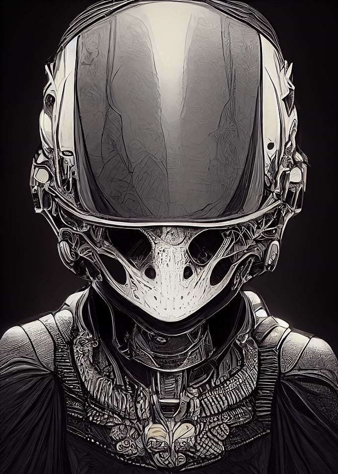 Cyberpunk alien