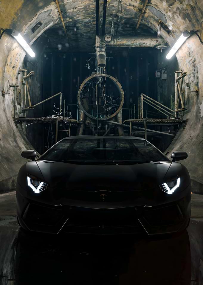 lamborghini black huracan