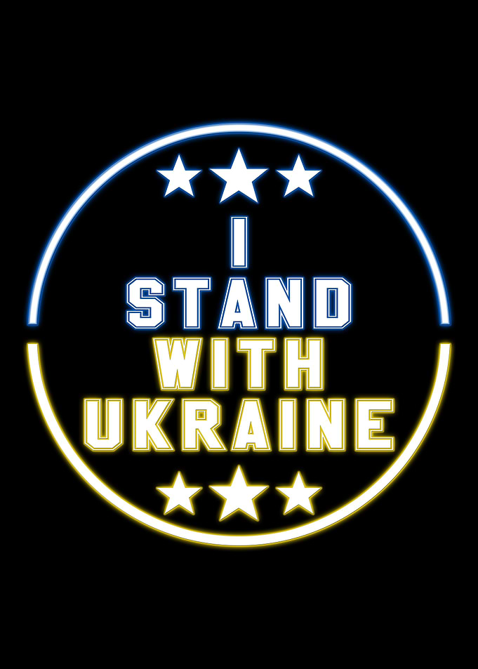 I STAND WITH UKRAINE