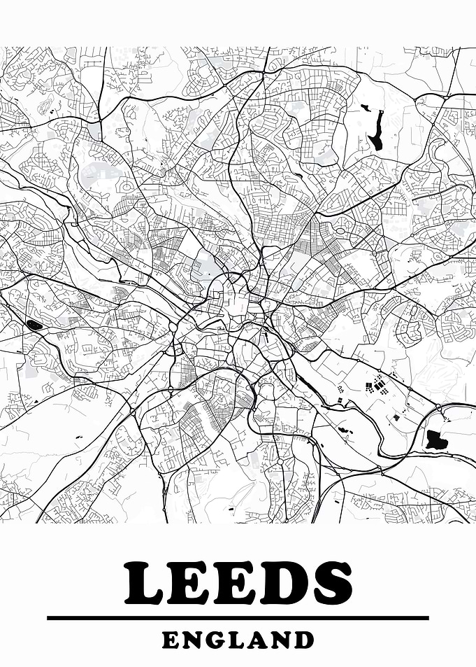 Minimal Leeds Map