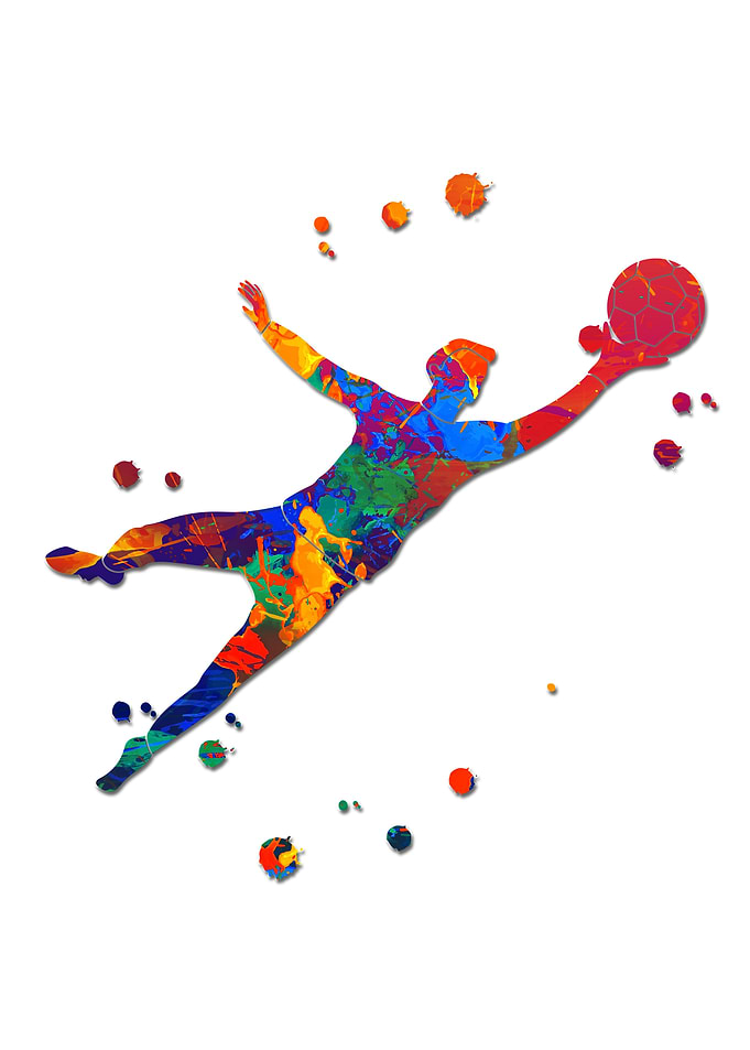 Water color Goalie
