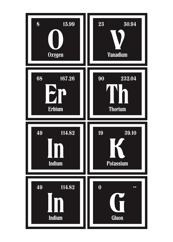 Overthinking of Elements