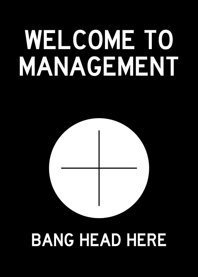 MANAGEMENT BANG HEAD BLACK