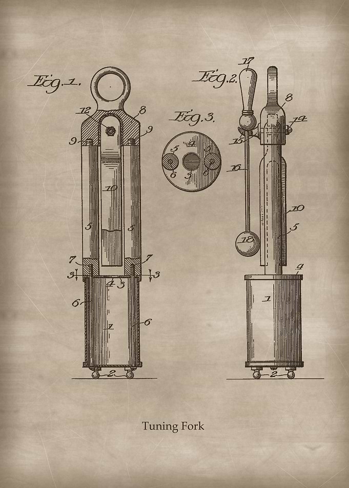 Vintage Tuning Fork 2