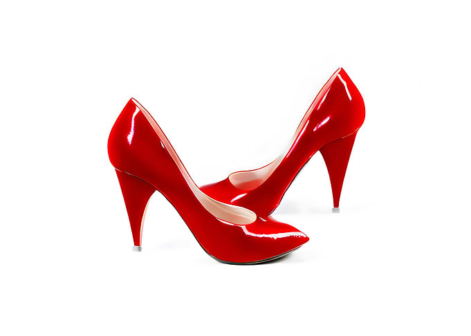 Shoes shiny elegant render