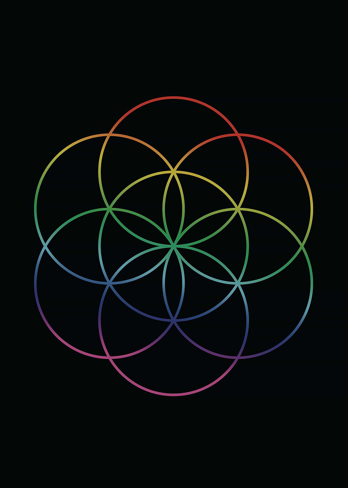 Seed of Life Rainbow