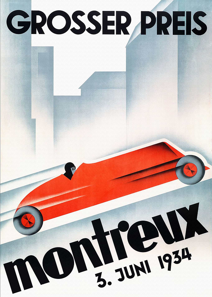 1934 Switzerland Montreux
