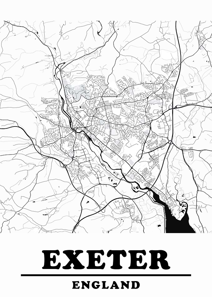 Minimal Exeter Map