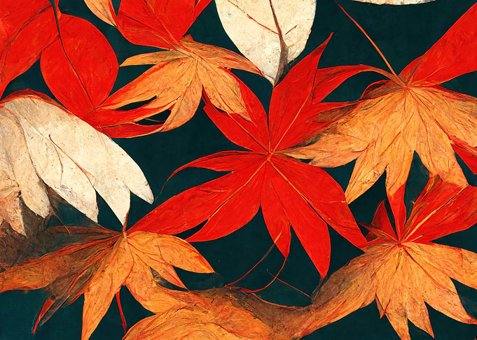 Dry Crispy Autumn Leaves