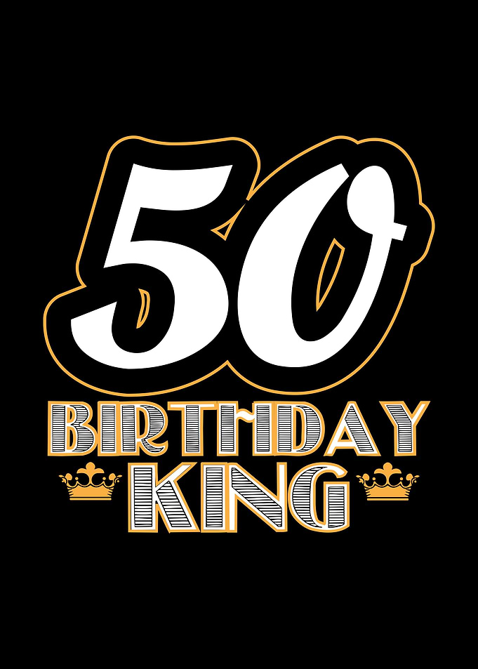 50th Birthday 50 Fifty