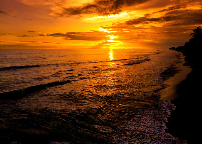 Beach Sunset Nature