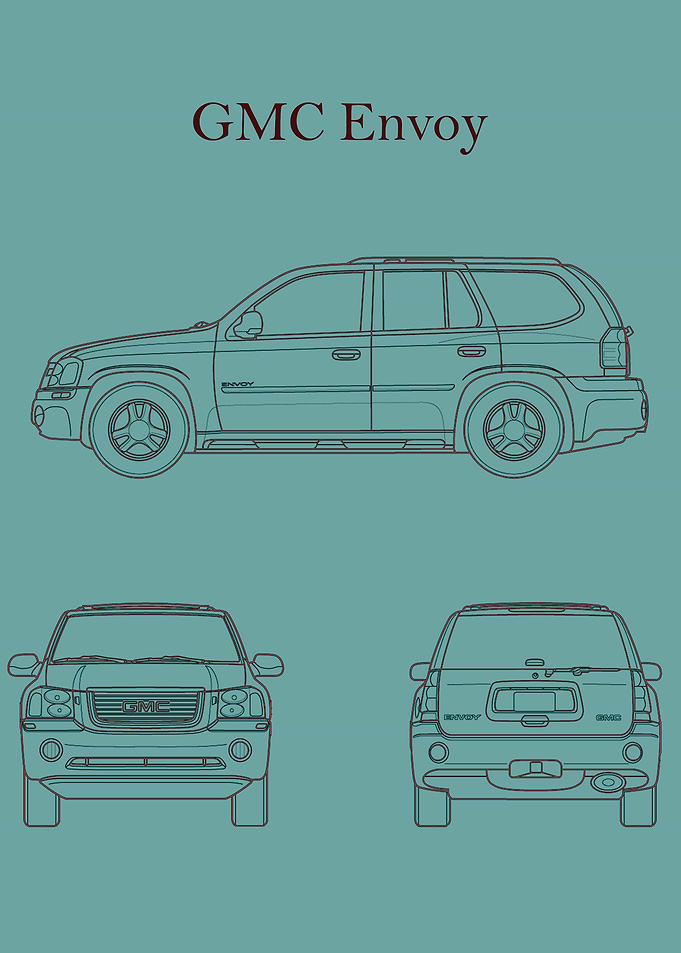 GMC Envoy 2004 Blueprint