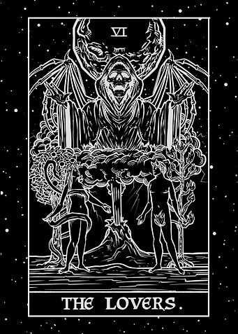 Lovers Terror Tarot Shadow